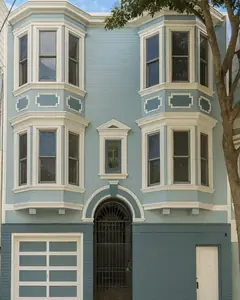 Repainted San Francisco Victorian