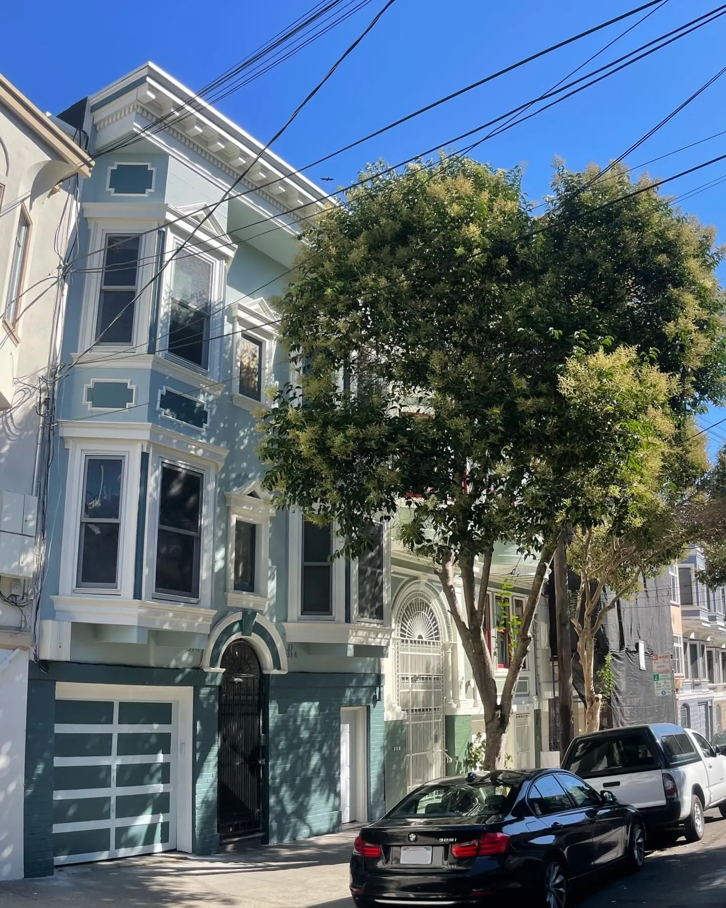 Exterior of a completed San Francisco painting project